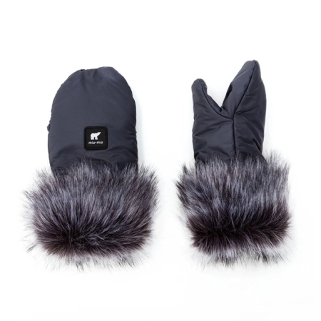 Rękawiczki Miu-Mio Polaris Anthracite idealne do wózka